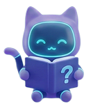 Testra mascot - reading